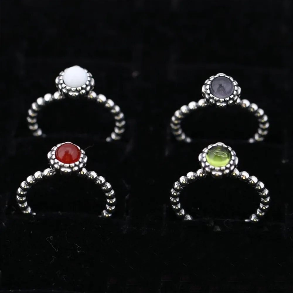 100% 925 стерлингового серебра фианит принцессы совместим с Европейский anillos
