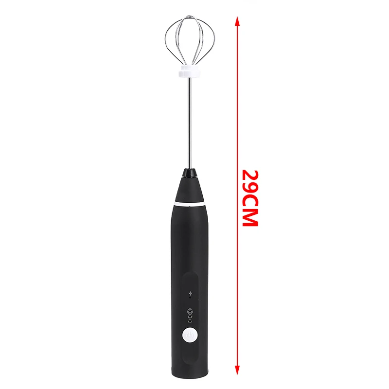 Вспениватель Карманный Электрический 2 насадки USB-зарядка | Дом и сад