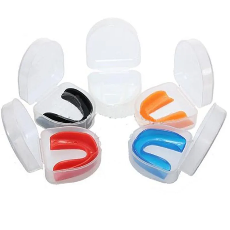 

1 Set Health Care Mouth Guard Stop Teeth Grinding Anti Snoring Bruxism with Case Box Sleep Aid Eliminates Snoring