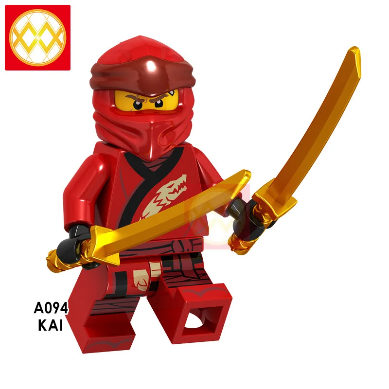 Ниндзя Wu Jay Zane и Kai Lloyd Nya Cole Pyro Snake Swordsman ледяной император шар Акита Арчер воин строительные блоки игрушка для детей - Цвет: Серый