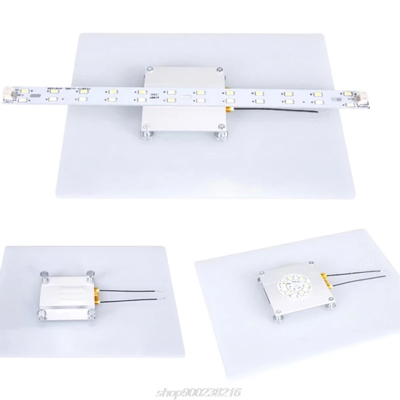 

70*70mm LED Lamp Remover BGA Demolition Chip Welding Soldering Station Aluminum PTC IP20 Heating Plate Degree A16 21 Dropship