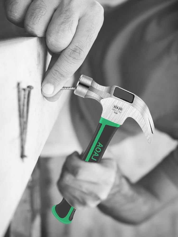 Молоток LAOA с когтями 16 унций стекловолоконная ручка для деревообработки