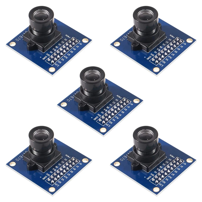 Модуль камеры OV7670 640x480 0 3 Mega 300KP VGA CMOS I2C для Arduino ARM FPGA 5 шт. | Инструменты