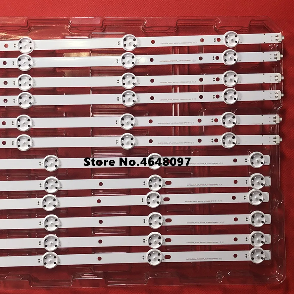 12 шт. светодиодный комплект Светодиодная лента для подсветки | Освещение