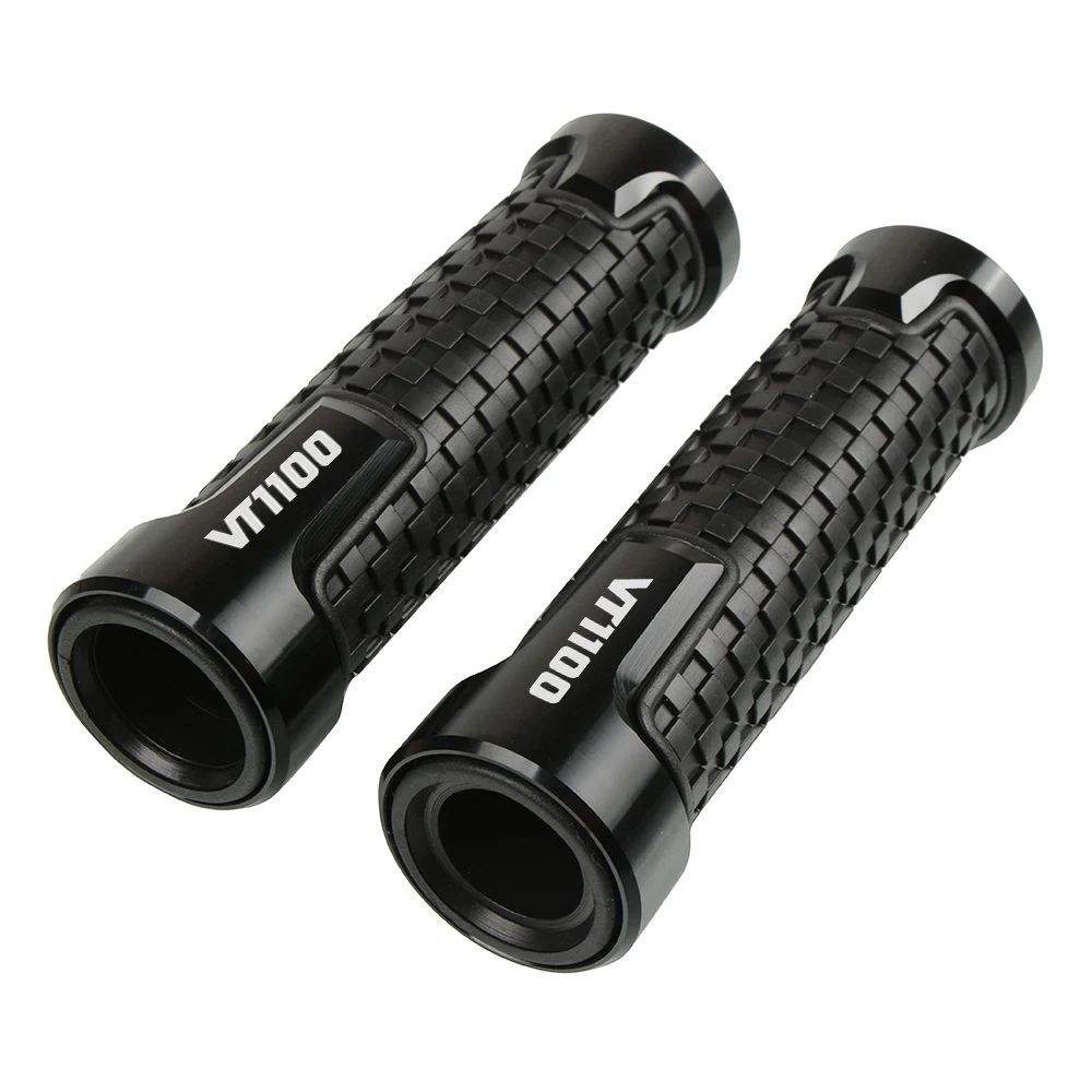

For Honda VT1100 VT 1100 1995-2007 2006 VT-1100 Motorcycles 22mm 7/8" Motorbike Hand handle Grips ends Rubber Grip Accessories