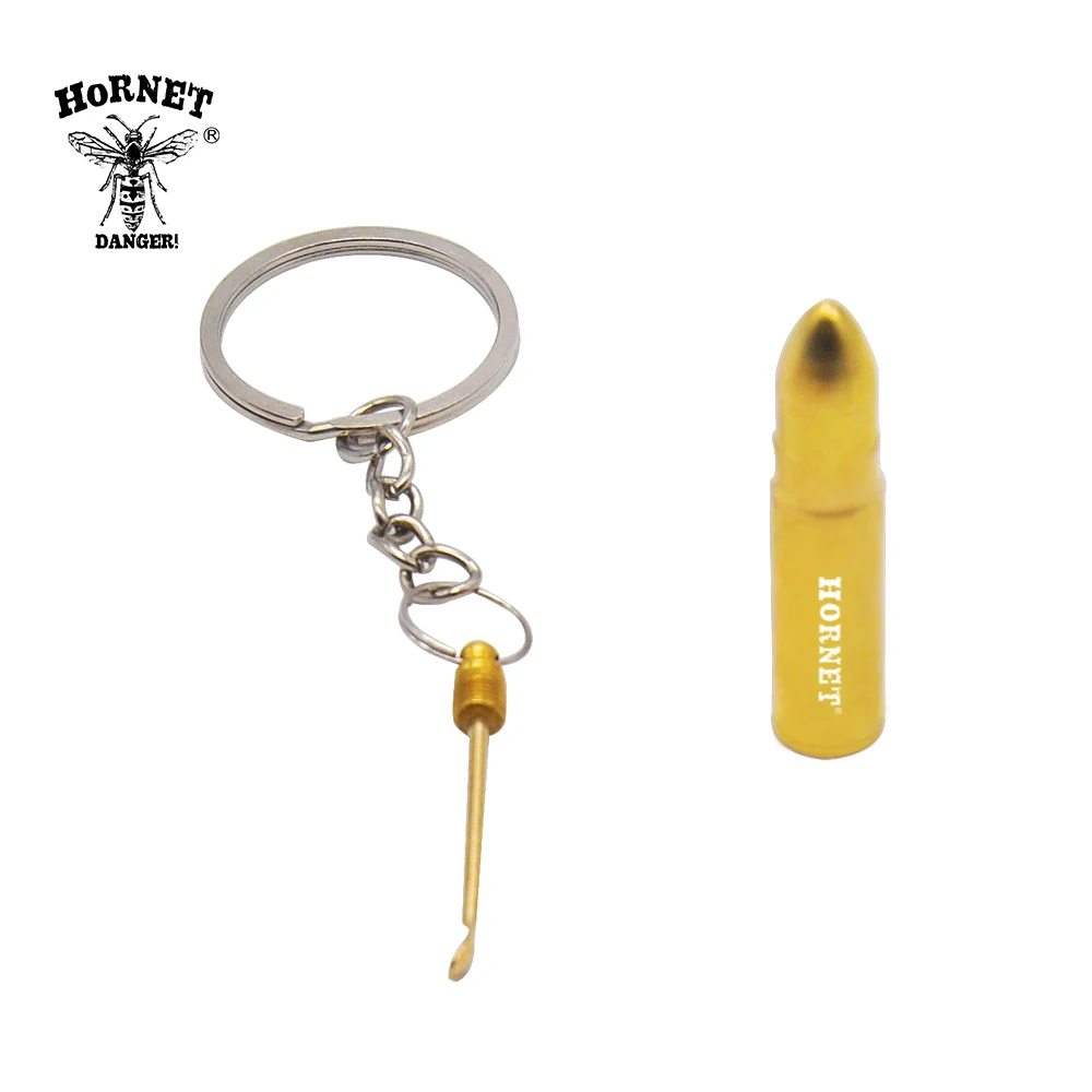 HORNET металлический в форме пули табак ложка 52 мм нюхатель храп порошок Гувер Hooteer