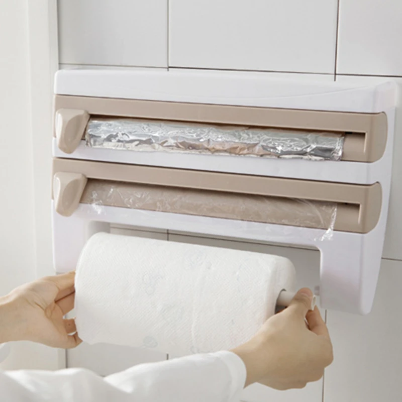 1 шт. многофункциональный настенный держатель для полотенец в