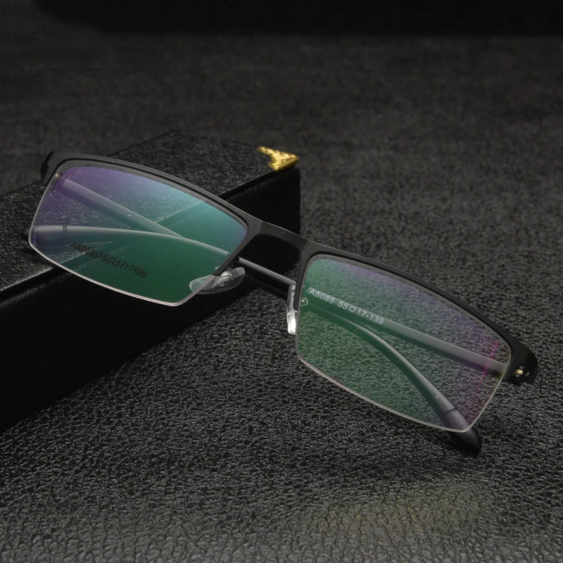 Бизнес Мужчины оправа для очков в ретростиле дизайнер близорукость бренд