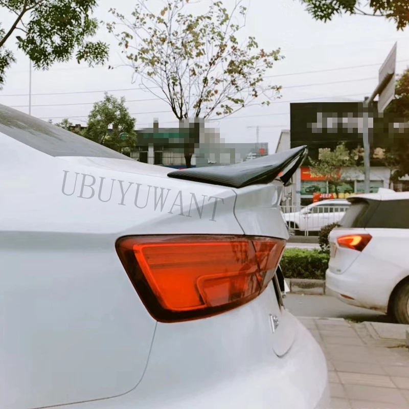 Внешний задний спойлер из АБС/углеродного волокна для Audi A3 2015 2016 2017 2018 2019 |