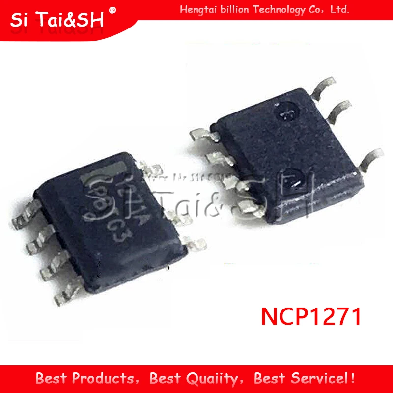 10 шт. NCP1271 SOP8 NCP1271A SOP NCP1271ADR2G 1271A | Электронные компоненты и принадлежности