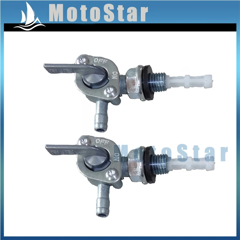 2pcs Gas Petrol Fuel Tank Switch Tap Petcock Valve For Chinese ATV Quad Dirt Pit Trail Bike Motorcycle Motocross | Автомобили и