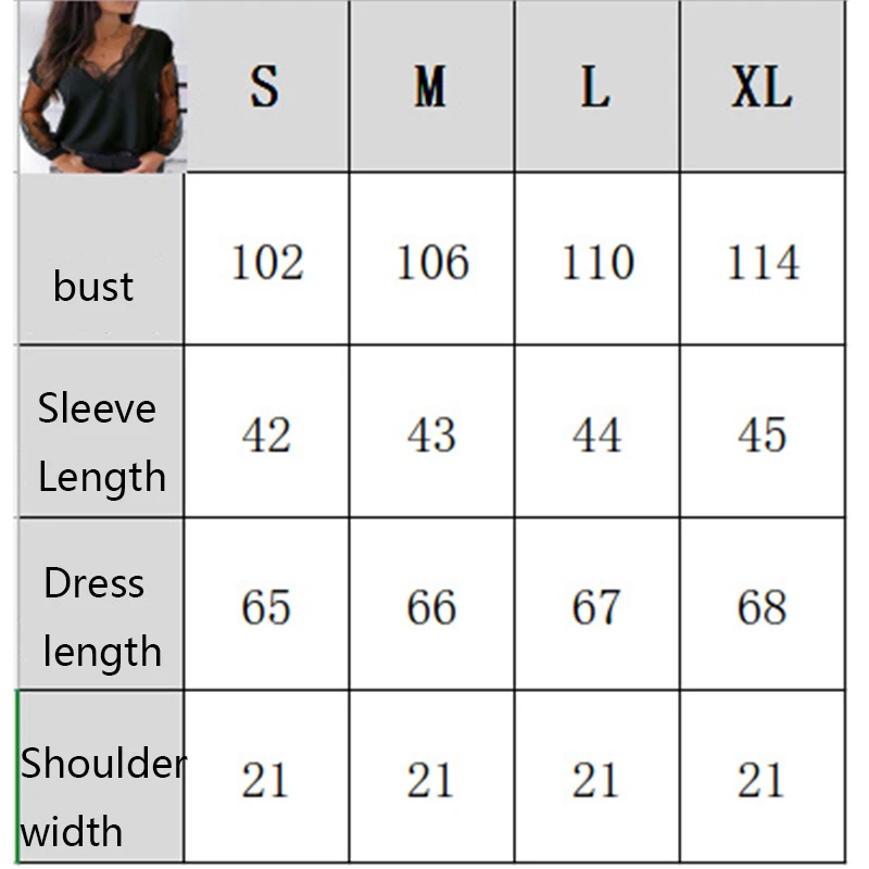 

2021 New Tops Sexy Women Lace Patchwork V-Neck Long-Sleeve Female Blouse Tops Spring Fashion Solid Color Office Shirts For Women