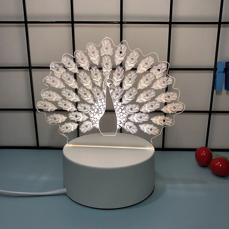 

Creative 3D new night light Home decoration lamp