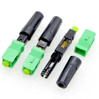 gongfeng hot 100pcs new scapc optic fiber fast connector ftth embedded quick connector special wholesale shipping to brazil