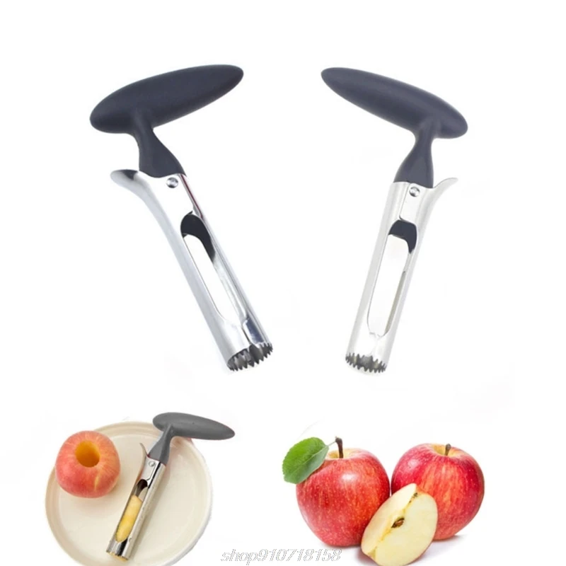 Premium Fruit Corer Food Grade Stainless Steel Core Remover Tool Manual for Home Kitchen Gadgets J23 21 Dropship | Дом и сад