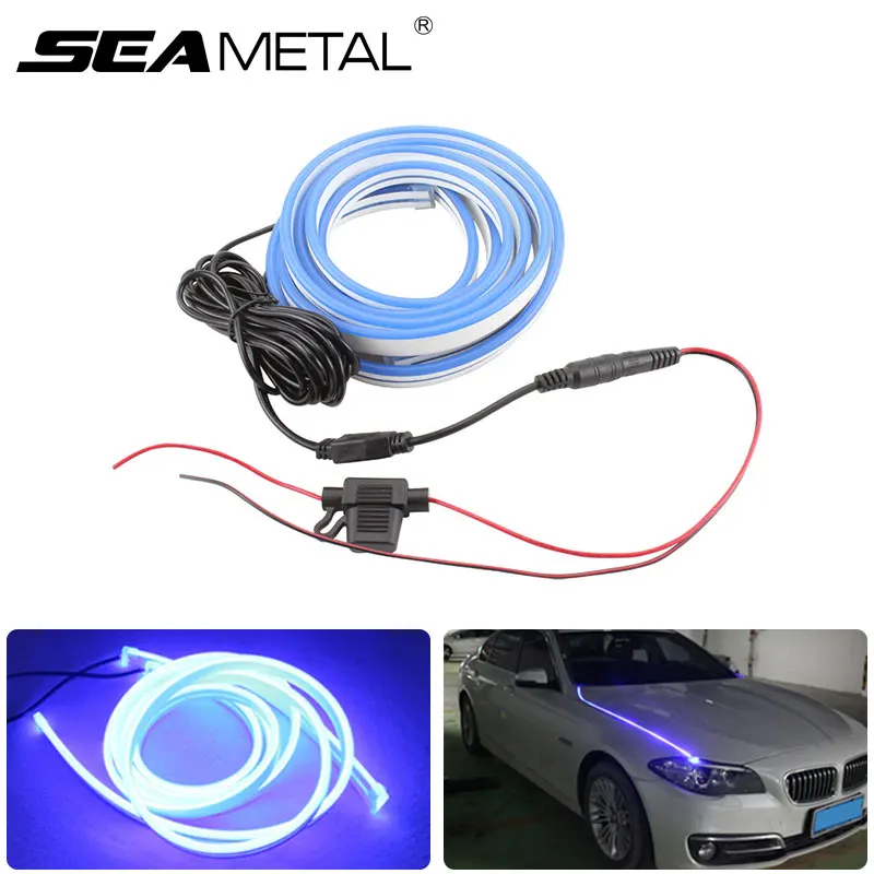 Автомобильный светодиодный светильник полосы для капюшон 2 шт.