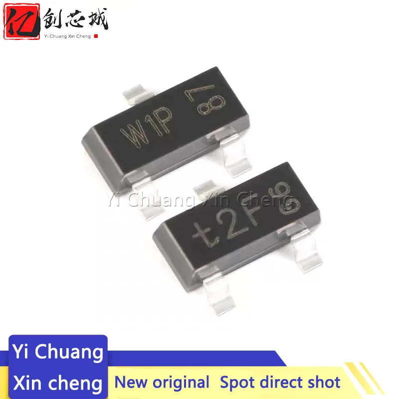100PCS PMBT2222A W1P PMBT2907A T2F SOT23 SMD новый транзистор