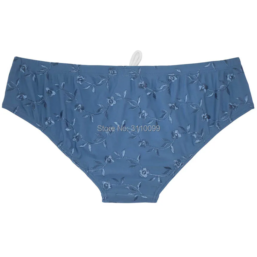 Мужские плавки с вышивкой одежда для плавания купальные костюмы трусы вышитым