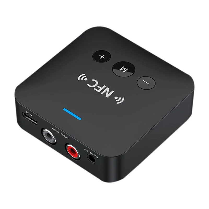 

Bluetooth Receiver Transmitter 5.0 TF Card Stereo 3.5mm Jack AUX RCA Wireless Bluetooth Audio Adapter for Car Headphone