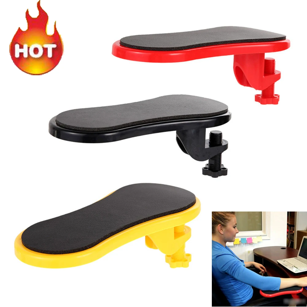 

Attachable Armrest Pad Desk Computer Table Arm Support Mouse Pads Arm Wrist Rests Chair Extender Hand Shoulder Protect Mousepad