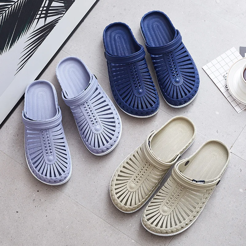 

Men's Large Sandals Rubber Material Breathable Balanced Anti-skid Wear-resistant Sports Leisure Outdoor Beach Shoes