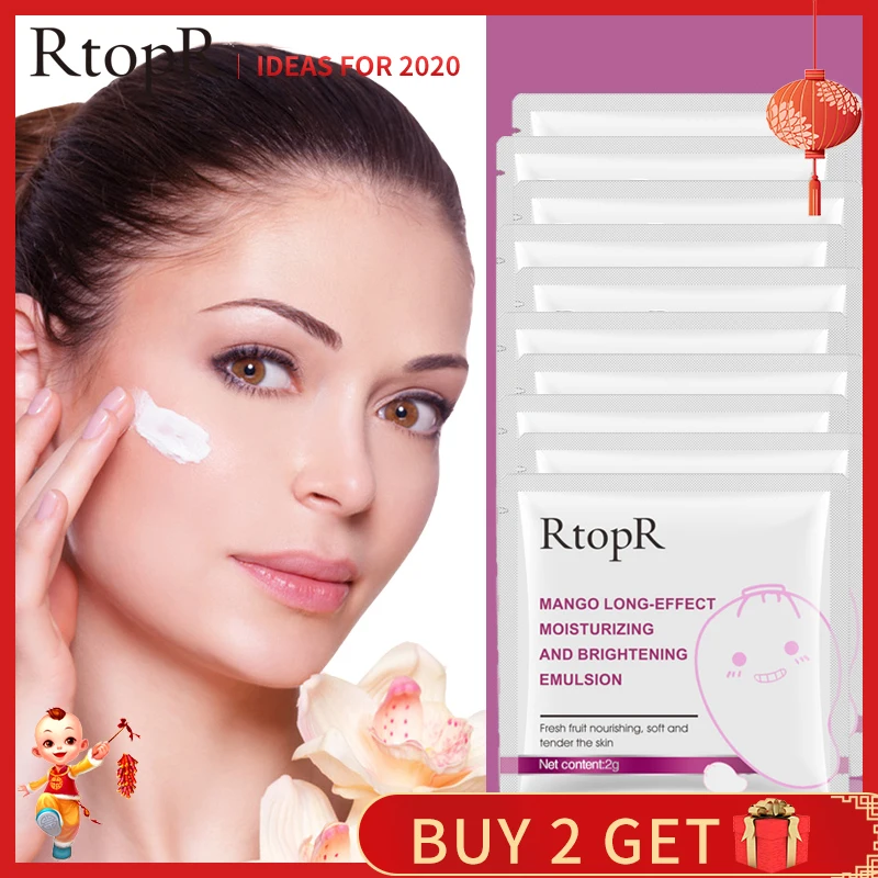 10 шт. увлажняющая и осветляющая эмульсия манго для ухода за кожей отбеливающий