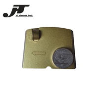 High Quality Schwamborn PCD Tooling Lavina Quick Lock Concrete Grinding Pads Half PCD Epoxy Glue Mastic 12Pcs Free Shipping