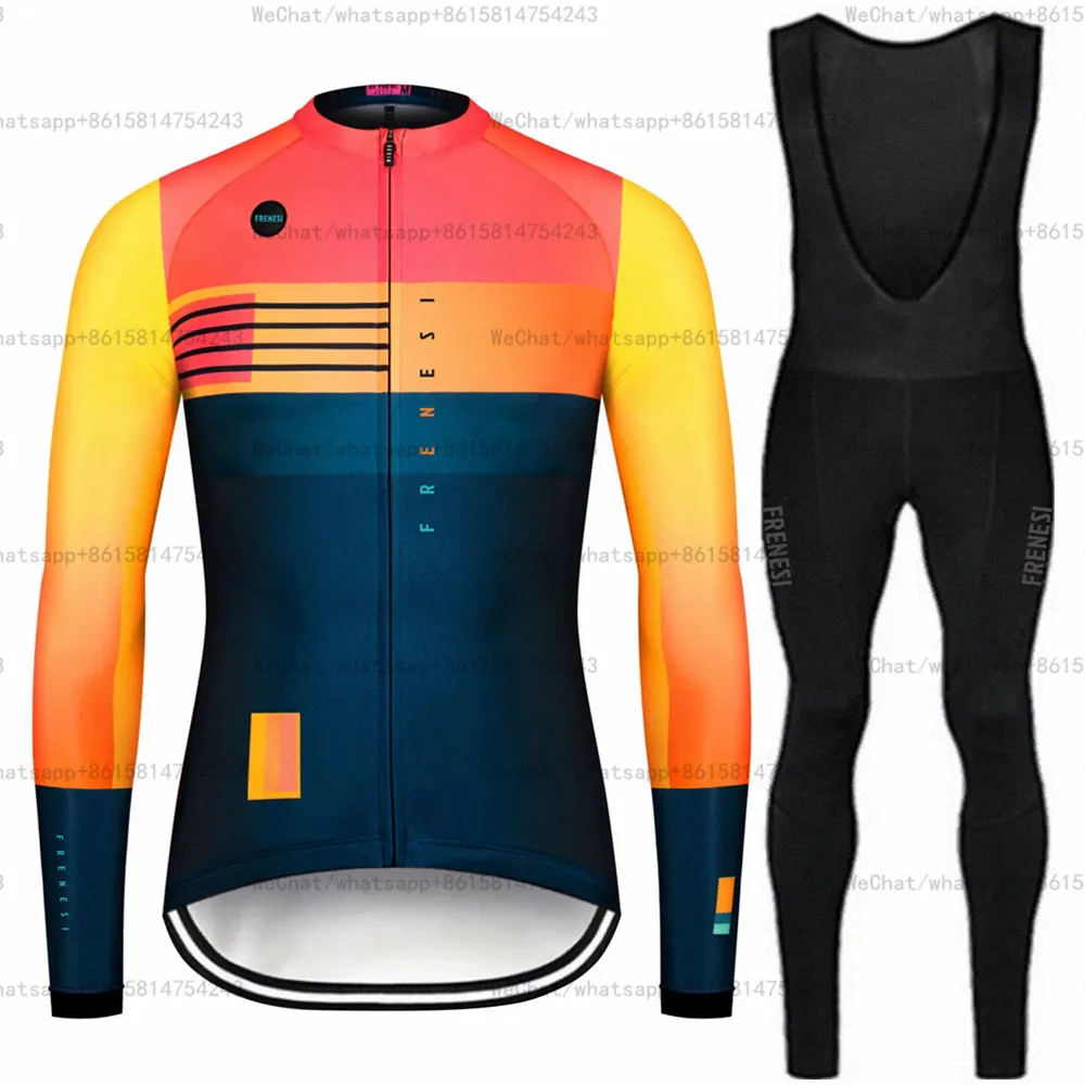 Autumn sets Gobiking cx pro унисекс осень Майо с длинным рукавом Велоспорт Ajuste justo одежда согреться гоночный велосипед Спорт велосипед ciclismo - Цвет: Autumn sets