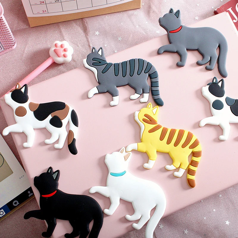 

Cartoon Fridge Magnet Fridge Magnet Hook Cat Toy Kids Children Magnetic Sticker Classroom Office Gadget Strong Magnetic Hooks