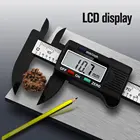 Цифровой Штангенциркуль с ЖК-дисплеем 0-100 мм, электронные Углеродные измерители высоты оптоволоконный датчик, микрометр