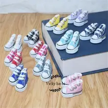new brand Accessorries on sale dolls collection 6 points 8 points baby canvas shoes high top cloth 1
