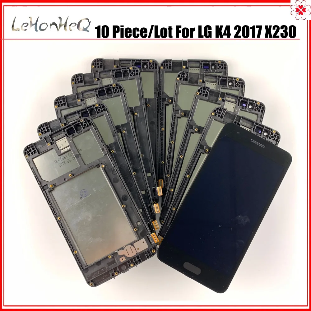 10 шт./лот оригинальный ЖК дисплей для LG K4 2017 X230 дигитайзер сенсорного экрана с