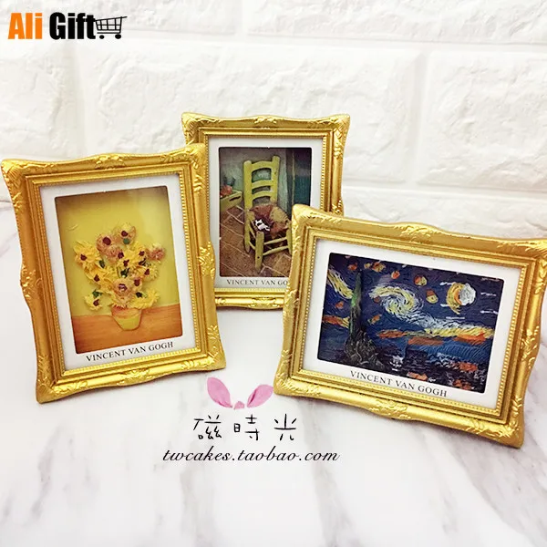 Картина с изображением французского Ван Гога пейзаж картина рамкой мира 3D