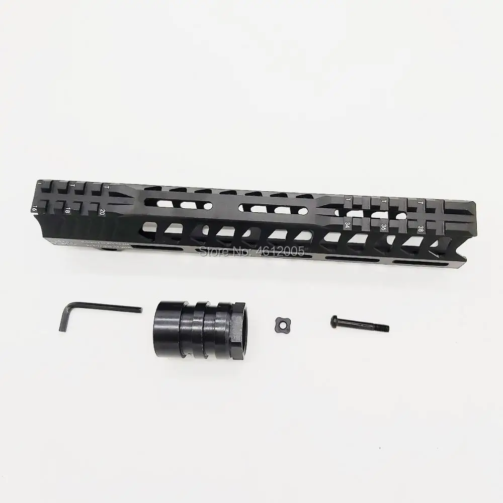 MLOK handguard Free Float Super Slim ar 15 Handguard Quad Rail стальная гайка. 223 для AR 15 M4 M16 7 10 12 13,5 15 дюймов