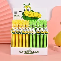 60 pcslot creative caterpillar mechanical pencil cute automatic pen stationery gift school office writing supplies