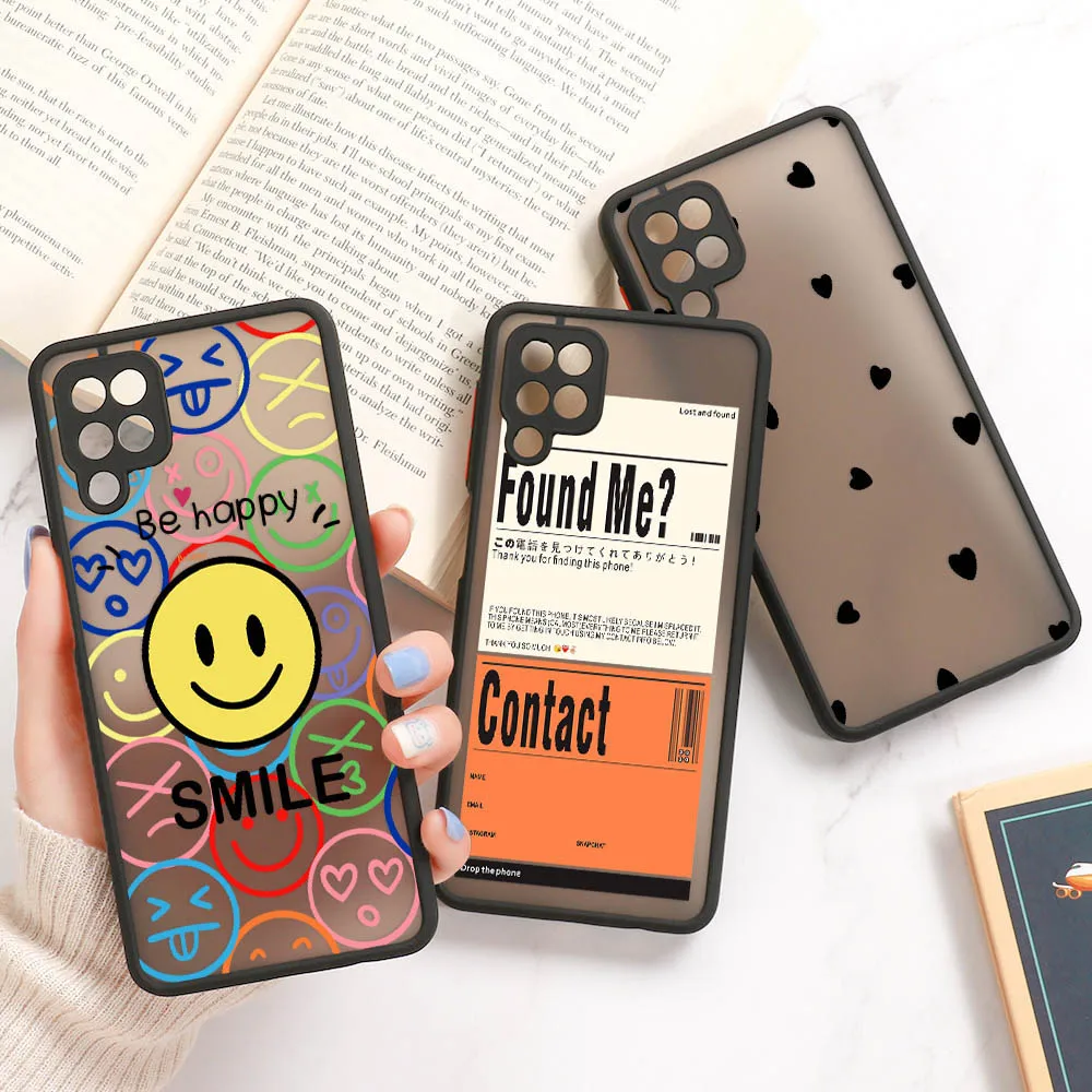 

M31 Case For Samsung A51 A32 A50 Funda Samsung A12 A21s A10s A11 A20s A30 A31 A42 A52 A70 A71 A72 Camera Protection Matte Covers