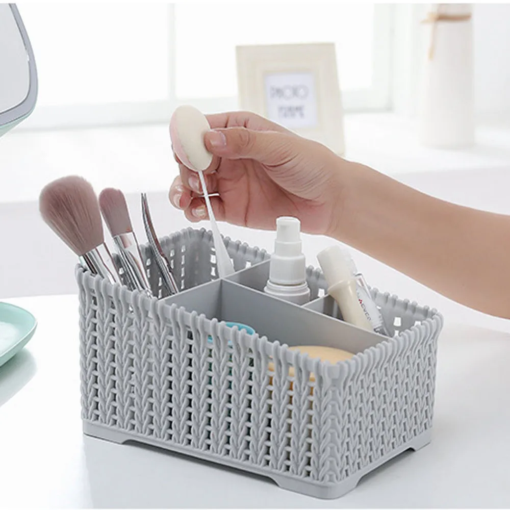 Пластиковый ящик для хранения офисный Настольный отделочный косметический