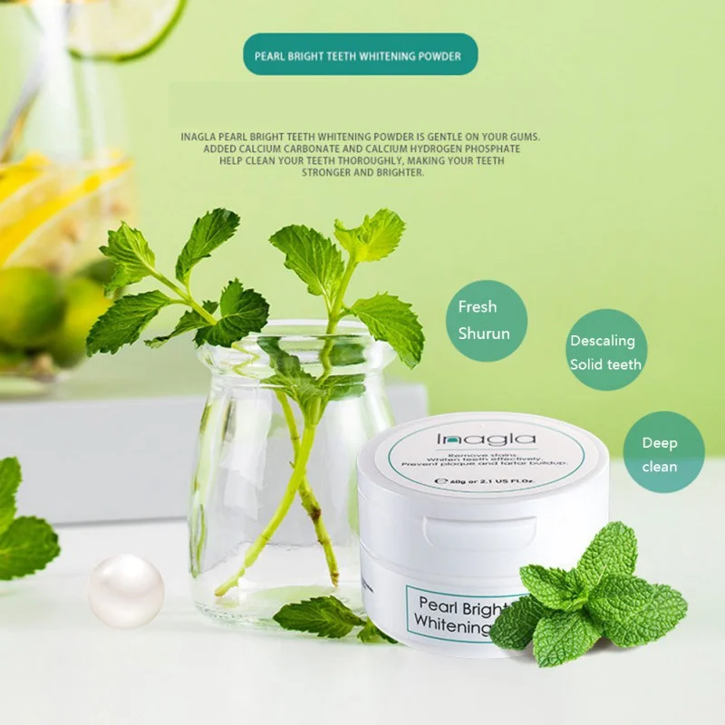 Наномасштаб активированный уголь уход за полостью рта порошок для чистки зубов