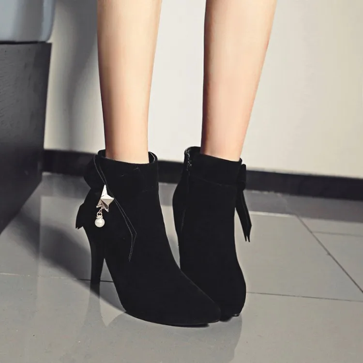 Сапоги больших размеров-15 Женская обувь Женские ботильоны ботинки зимняя