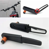 adjustable auxiliary rearview mirror handlebar mount 360 rotatable convex mirror for motorcycle bike safe riding