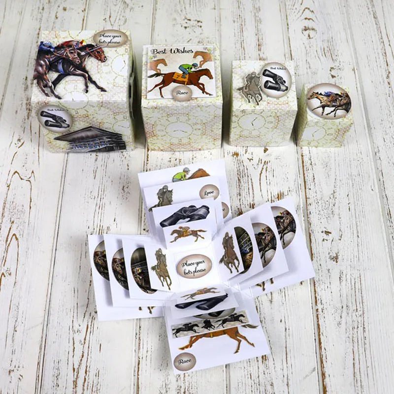 

New Dies 2020 Races Horses Binoculars Spectators Diy Dies Album Cutting Dies For Scrapbooking Craft Card Making Stencil Die Cuts