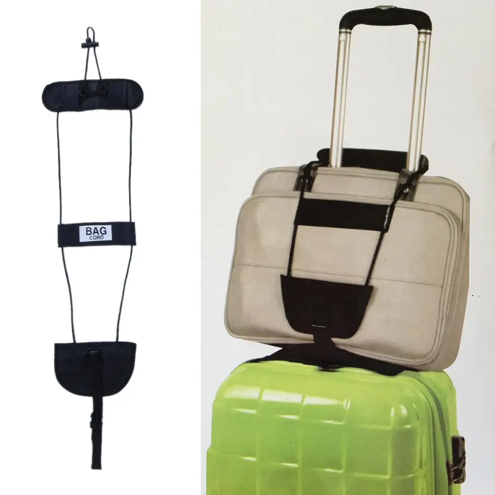 

Elastic Luggage Strap Adjustable Trolley Travel Bag Suitcase Safety Fixed Belt Travel Security Carry On Straps Security Accessor