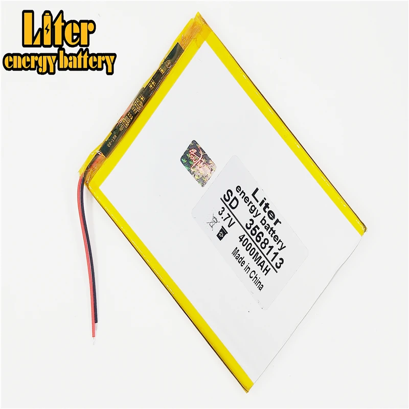 3.7v 4000mah 3568113 3570115 Lithium Polymer Battery With Board For Tablet Talk7x Colorfly E708 Q2 Am | Электроника