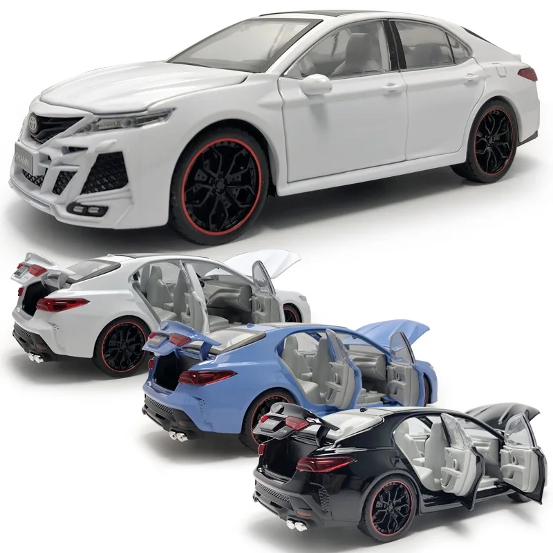 HOMMAT 1:24 Scale Toyota Camry KHANNIII Car Model Alloy Metal Toy Diecast Vehicles Collectible Gift For Boy | Игрушки и хобби