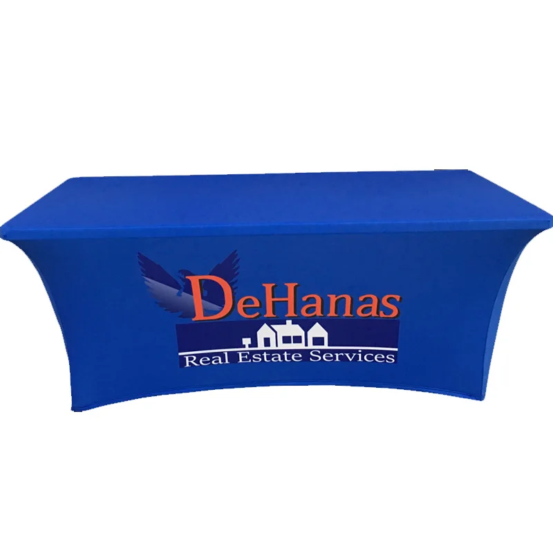 4ft/6ft/8ft  Outdoor Trade Show Display Advertising Tablecloth
