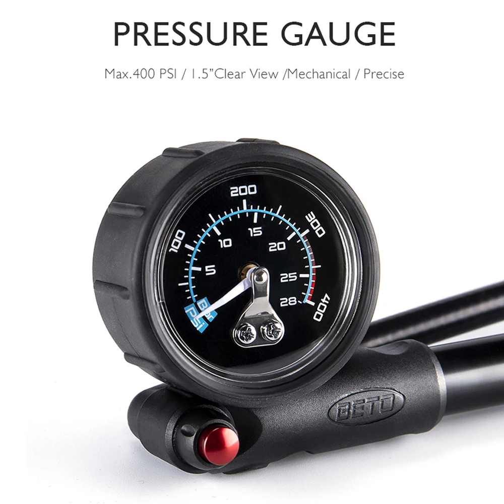 Насос велосипедный насос высокого давления воздушный для шин psi с рычагом и