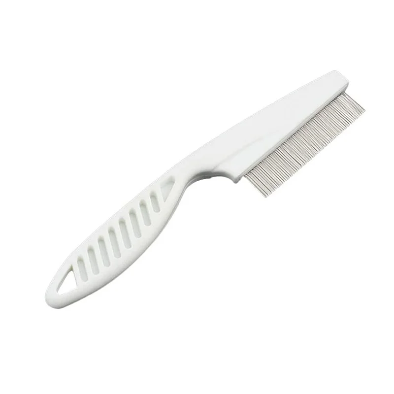 Гребень для удаления волос домашних животных двухсторонняя щетка из нержавеющей