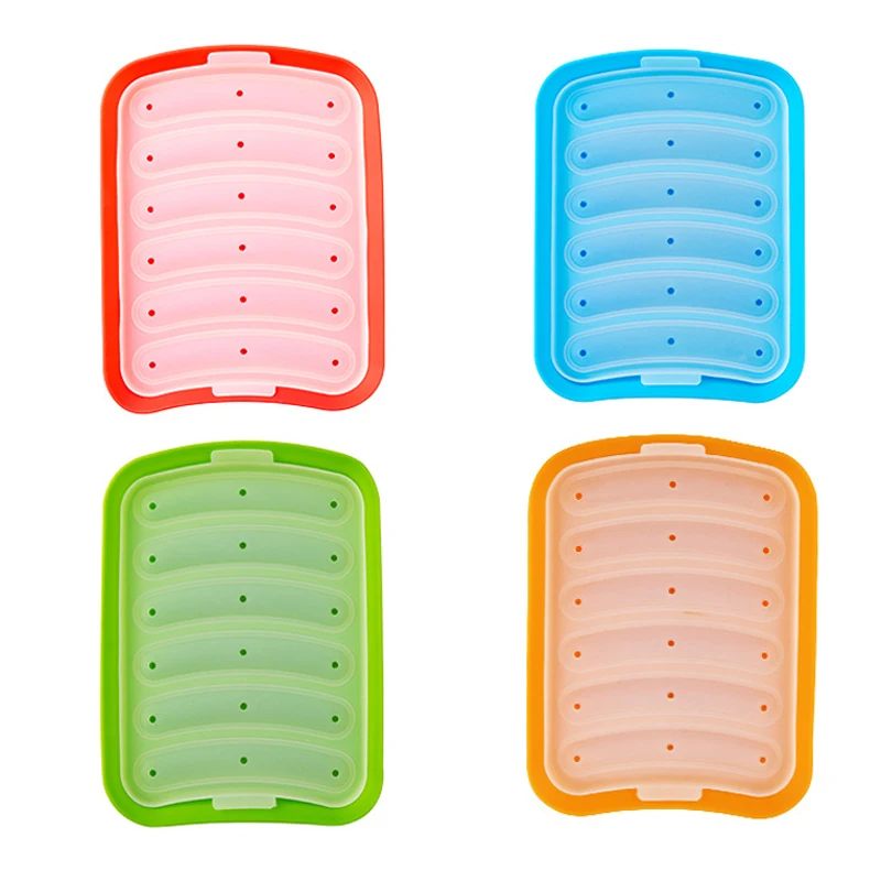 Силиконовая колбаса хот дог плесень креативная форма домашняя детская колбасная