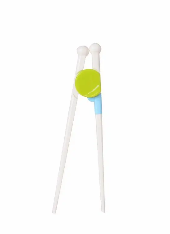 Palillos de entrenamiento de seguridad para beb&eacute;, 2 + a&ntilde;os, diversi&oacute;n de aprendizaje, para mano derecha, 1 par-3