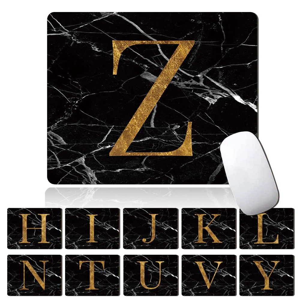 

Universal Waterproof Mat Mouse Pad for Laptop Pc PU Leather Print Pattern Mouse-pad for Home Office Laptop